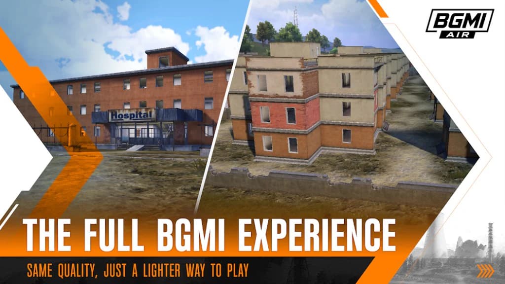 BGMI Air Erangel locations showing the full BGMI experience